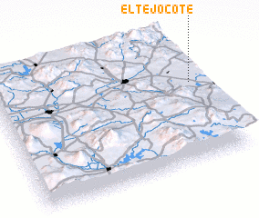 3d view of El Tejocote