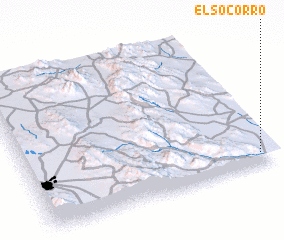 3d view of El Socorro