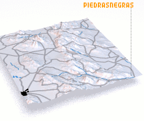 3d view of Piedras Negras