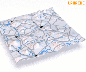 3d view of La Hache