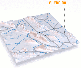 3d view of El Encino