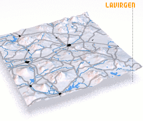 3d view of La Virgen