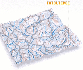 3d view of Totoltepec