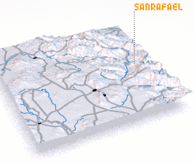 3d view of San Rafael