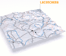 3d view of La Conchera
