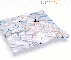 3d view of El Barrial