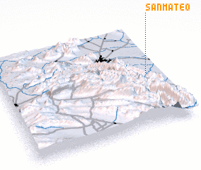 3d view of San Mateo