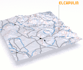 3d view of El Capulín