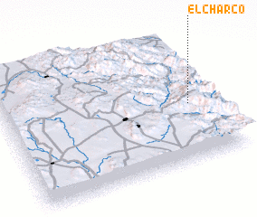 3d view of El Charco