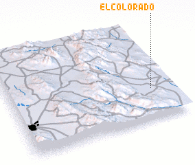 3d view of El Colorado