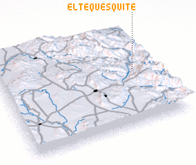 3d view of El Tequesquite