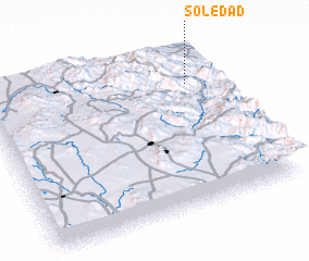 3d view of Soledad