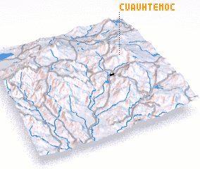 3d view of Cuauhtémoc