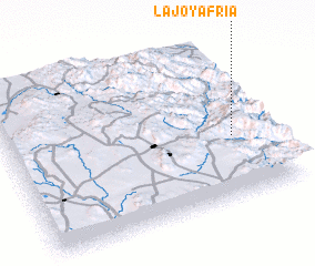 3d view of La Joya Fría