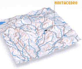 3d view of Minita Cedro