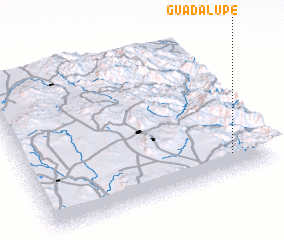 3d view of Guadalupe