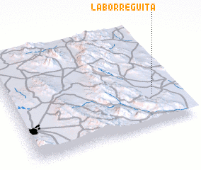 3d view of La Borreguita