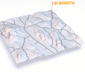 3d view of La Lagunita