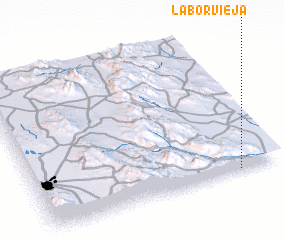 3d view of Labor Vieja