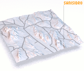 3d view of San Isidro