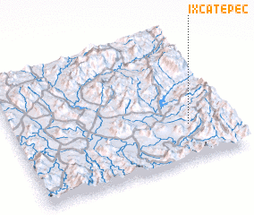 3d view of Ixcatepec