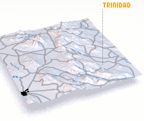 3d view of Trinidad