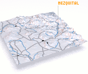 3d view of Mezquital