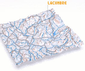 3d view of La Cumbre