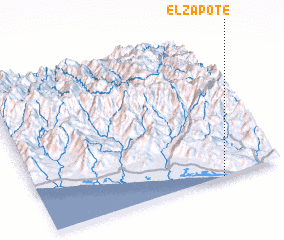 3d view of El Zapote