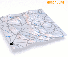 3d view of Guadalupe