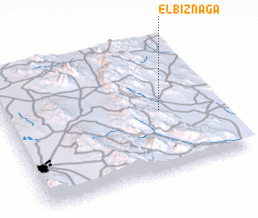 3d view of El Biznaga