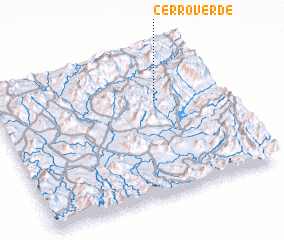 3d view of Cerro Verde