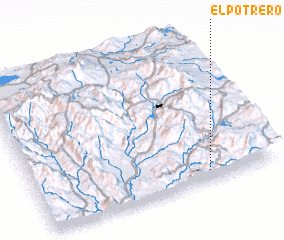 3d view of El Potrero