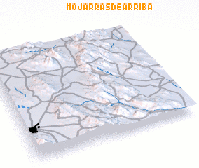 3d view of Mojarras de Arriba