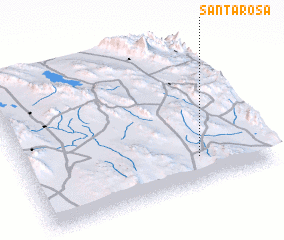 3d view of Santa Rosa