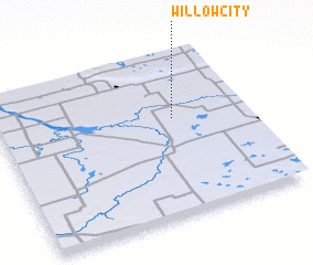 3d view of Willow City