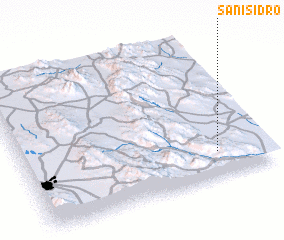 3d view of San Isidro