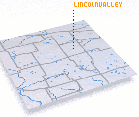 3d view of Lincoln Valley