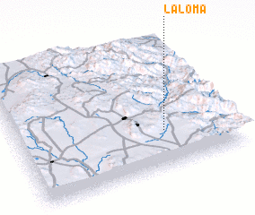 3d view of La Loma