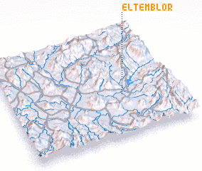 3d view of El Temblor