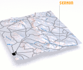 3d view of Sermón