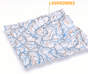 3d view of Los Pinzanes