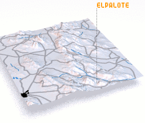 3d view of El Palote