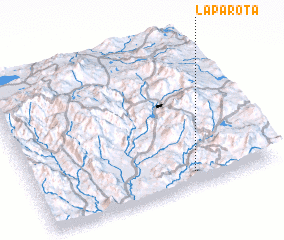 3d view of La Parota