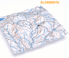 3d view of El Chorrito