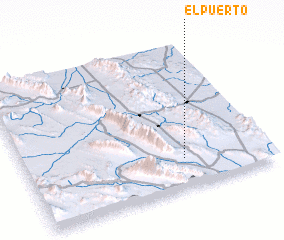 3d view of El Puerto