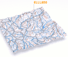 3d view of El Llano