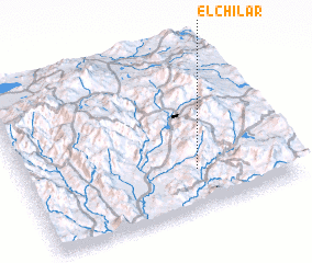 3d view of El Chilar