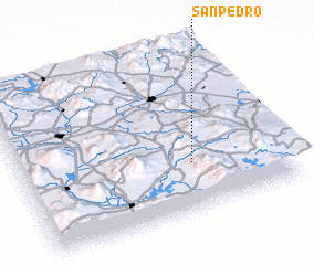 3d view of San Pedro