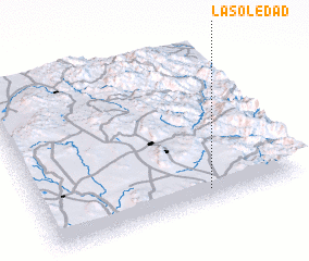 3d view of La Soledad